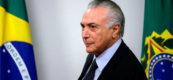 Fiscalía de Brasil podría abrir una investigación contra Temer por corrupción